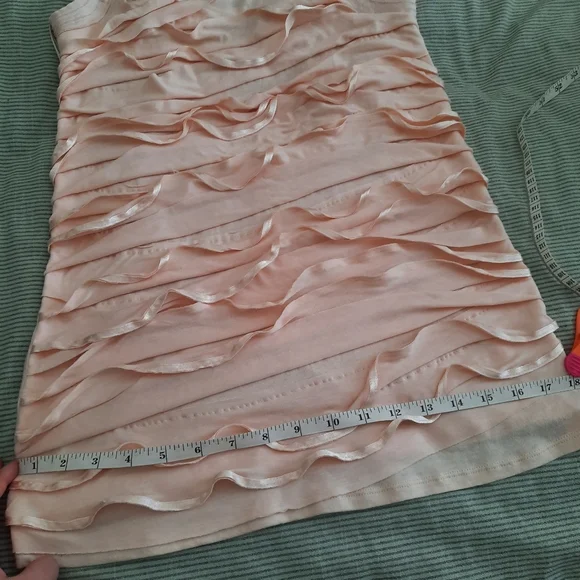 Express Ruffled Light Pink Cami - Picture 5 of 6